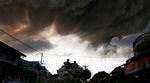 Abu Vulkanik Gunung Sinabung Selimuti Langit Karo
