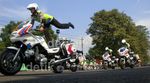 Mengintip Polwan Latihan Mengendarai Moge dan Trail