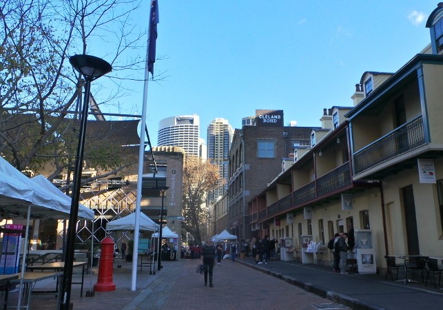 Australia Rasa Eropa di Gloucester Walk