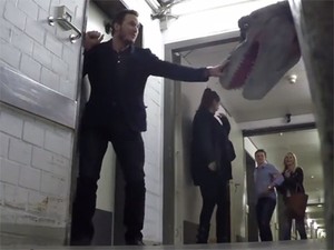 Beda dengan di Film, Chris Pratt Ketakutan Dikerjai Dinosaurus Bohongan