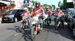 Rider Yogya ‎Dimakamkan dengan Aksesoris Motor Trail