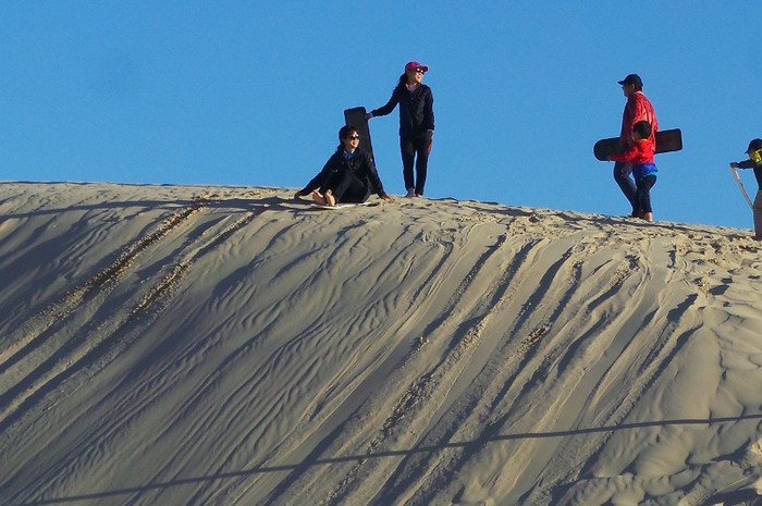 Sandboarding dari Ketinggian 50 M di Port Stephens, Berani?