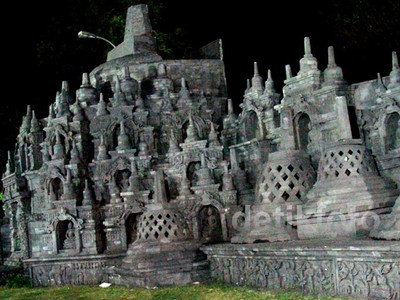 Ada Candi Borobudur di Jakarta Fair