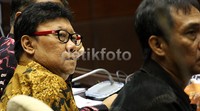 Selain membahas soal anggaran dan polemik politik dinasti, rapat ini juga membicarakan persiapan rapat gabungan pada Kamis (25/6) dengan KPU, Bawaslu, Kemendagri, Komisi II, dan Komisi III. Pool/Lamhot Aritonang/detikFoto.