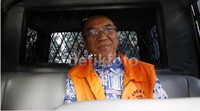 Eks Menteri ESDM itu tak mau membicarakan materi pemeriksaannya kali ini.