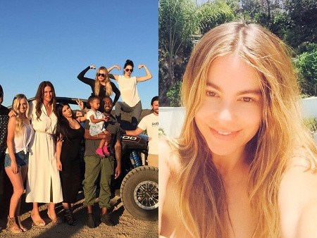 Caitlyn Jenner dan Keluarga Rayakan Hari Ayah, Sofia Vergara Cantik Tanpa Make-up