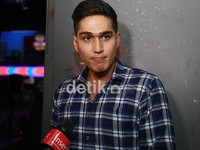 Marcel saat ditemui di Gedung Trans TV, Tendean, Jakarta Selatan.