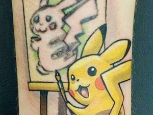 Tertarik Bikin Tato Pokemon?
