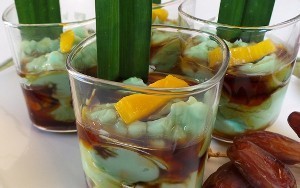 Bubur Sumsum Nangka dan Biji Mutiara, Bubur Legit untuk Berbuka