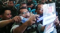 Sosialisasi ini bertujuan agar para Babinsa mengetahui ciri-ciri fisik uang palsu.