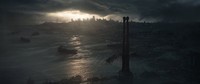 Adegan dibuka dengan latar belakang masa depan, dimana dunia berada diambang kehancuran. (Dok Paramount Pictures)