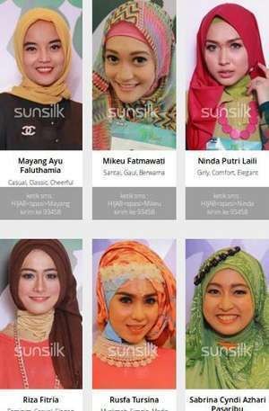 15 Finalis Sunsilk Hijab Hunt Belajar Produksi TV di Trans7