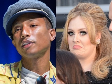 Pharrell Williams Siapkan Kolaborasi dengan Adele