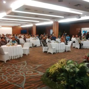 Mendag Gobel Gelar Buka Puasa Bareng Saleh Husin dan Pengusaha