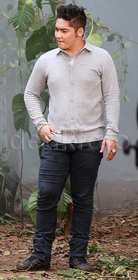 Samuel tampak lebih berisi.