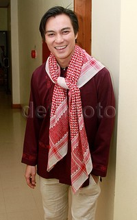 Baim Wong saat ditemui di kawasan Kebon Jeruk, Jakarta Barat, Jumat (26/6/2015). Pool/Gus Mun/detikFoto.