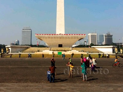Terima Kasih Pak Ahok! PKL Tertata Rapi, Monas Makin Cantik