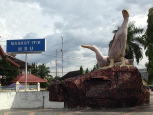 Monumen Bebek Alabio, Tugu Istimewa di Kota Amuntai