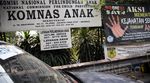 Begini Penampakan Komnas PA Setelah Terbakar