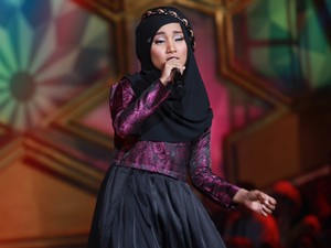 Penampilan Fatin Meriahkan Sunsilk Hijab Hunt 2015