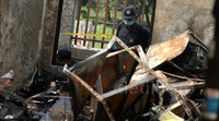 Kebakaran di Komnas PA ini menghanguskan gudang data dan arsip.