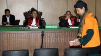 Mas'ud mengatakan, untuk tuntutan Jaksa yang terkait dengan penyebaran ISIS di Indonesia, hakim memutuskan terdakwa tidak bersalah.