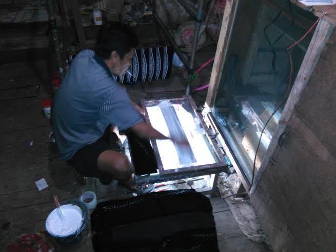 Tukang Sablon Kopiah Kecipratan Rezeki Ramadan