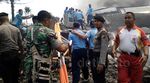 Pesawat Hercules Hancur Berkeping-keping