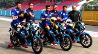 Latihan ini sebagai persiapan kejuaraan Suzuki Asian Challenge-Asia Road Racing Championship 2015 di Sirkuit Suzuka, Jepang, pada 6 - 7 Juli 2015 mentang. Ist/Suzuki.