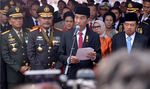 Pita Hitam Jokowi di HUT Bhayangkara