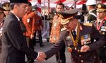 Pita Hitam Jokowi di HUT Bhayangkara