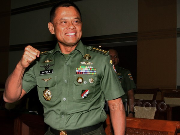 Jenderal Gatot Jalani Ujian Calon Panglima TNI