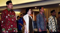 Peluncuran Program Peningkatan Kualitas Pendidikan Agama dan Keagamaan pada Madrasah dan Pondok Pesantren berlangsung di Kantor Kemenko PMK, Jl Medan Merdeka Barat, Jakarta Pusat.