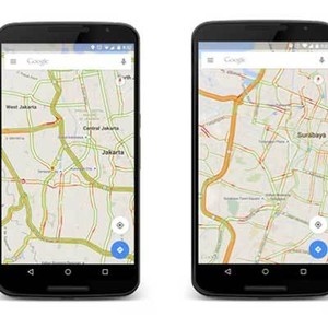 Google Maps Pantau Macet di 19 Kota Indonesia