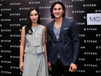 Marsha dan Vino saat ditemui di Grand Indonesia, Jakarta Pusat, Selasa (30/6/2015). Pool/Noel/detikFoto.