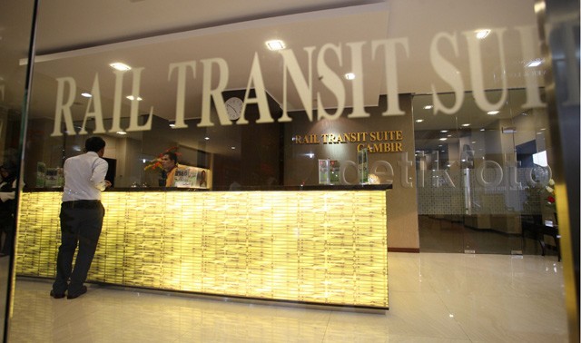 Hotel Transit di Stasiun Gambir Diresmikan