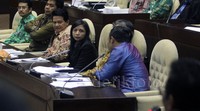 Husni juga menjelaskan mengenai anggaran KPU yang telah diaudit oleh BPK RI. Lamhot Aritonang/detikFoto.