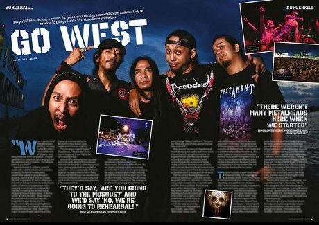 Headbang! Burgerkill Masuk di Majalah Metal Ternama Inggris