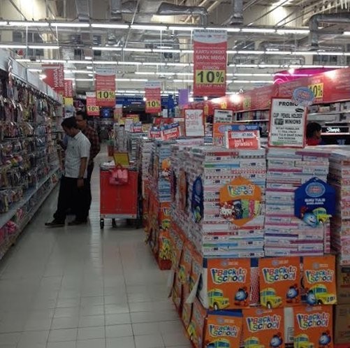 Carrefour Diskon 50% Kebutuhan Sekolah Anak
