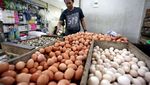 Jelang Lebaran Harga Telur Ayam Naik Turun