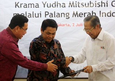 Mitsubishi Bantu Korban Sinabung
