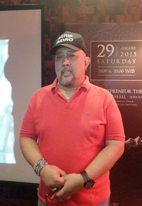 Indro 'Warkop' (Dok.Tia Agnes/ detikHOT) Indro 'Warkop' (Dok.Tia Agnes/ detikHOT)