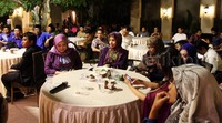 Para kader PAN hadir dalam acara buka puasa bersama itu. Pool/Lamhot Aritonang/detikFoto.