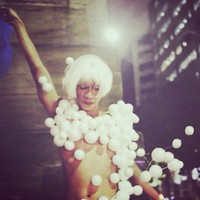     Penampilan Aming saat hadir di parade gay dan lesbian di Australia pada 2011. (Instagram/psychodiva2015)