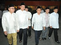 buka bersama koalisi merah putih berlangsung di Kediamam Ketua Umum PPP Djan Fardz Jl Talang, Jakarta, Sabtu (4/7/2015)