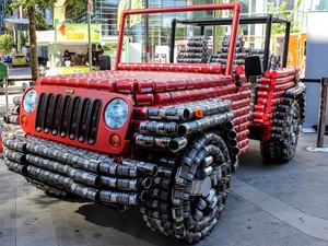 Jeep Wrangler Ini Terbuat dari Kaleng Makanan