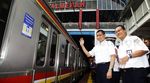 Menhub Jonan Resmikan Stasiun Palmerah