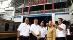 Menhub Jonan Resmikan Stasiun Palmerah