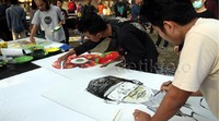 Sebanyak 10 seniman terkemuka Indonesia yang ikut menjadi mentor melukis bersama ini adalah Joko Pekik, Nasirun, Edi Sunaryo, Totok Buchori, Melodia, Arahmaiani, Bunga Jeruk, Laksmi Sitoresmi, Sigit Santoso, dan Andre Tanama.