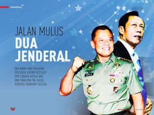 Jalan Mulus Dua Jenderal
